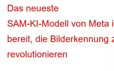 Das neueste SAM-KI-Modell von Meta ist bereit, die Bilderkennung zu revolutionieren