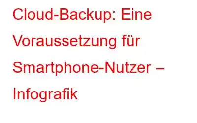 Cloud-Backup: Eine Voraussetzung für Smartphone-Nutzer – Infografik