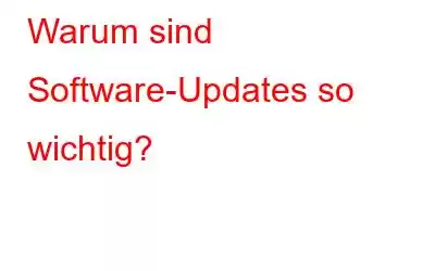 Warum sind Software-Updates so wichtig?