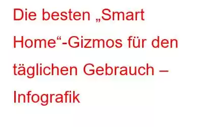 Die besten „Smart Home“-Gizmos für den täglichen Gebrauch – Infografik