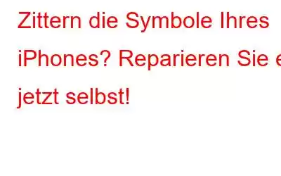 Zittern die Symbole Ihres iPhones? Reparieren Sie es jetzt selbst!