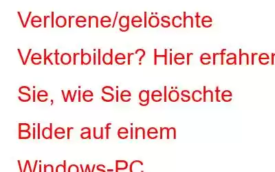 Verlorene/gelöschte Vektorbilder? Hier erfahren Sie, wie Sie gelöschte Bilder auf einem Windows-PC wiederherstellen können.